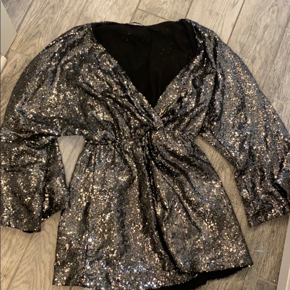 House of Harlow x Revolve Sequined Party Dress